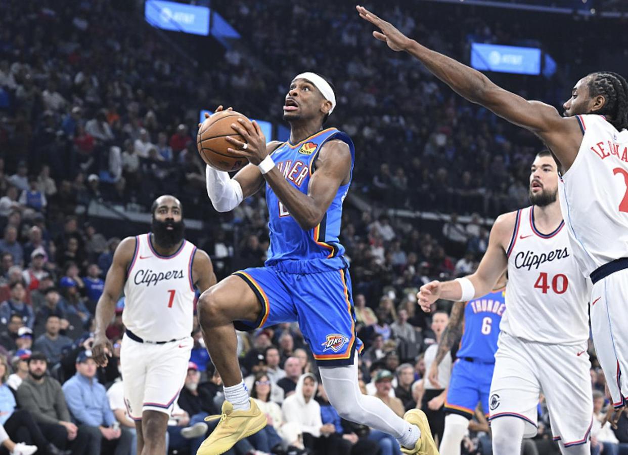 开拓者绝杀快船卡鲁索关键时刻抢进绝杀