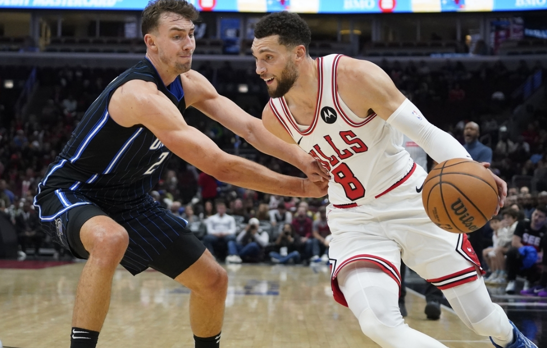 公牛赢魔术，拉文轰下全场最高分